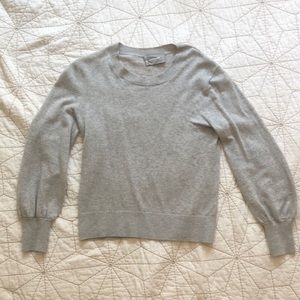 NWOT Everlane Balloon-Sleeve Cashmere Sweater